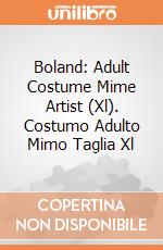Boland: Adult Costume Mime Artist (Xl). Costumo Adulto Mimo Taglia Xl giochi