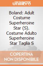 Boland: Adult Costume Superheroine Star (S). Costume Adulto Superheroine Star Taglia S giochi