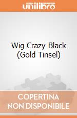 Wig Crazy Black (Gold Tinsel) giochi