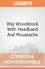 Wig Woodstock With Headband And Moustache giochi