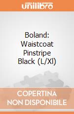 Boland: Waistcoat Pinstripe Black (L/Xl) giochi