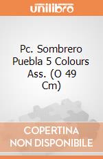 Pc. Sombrero Puebla 5 Colours Ass. (O 49 Cm) gioco