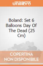 Boland: Set 6 Balloons Day Of The Dead (25 Cm) gioco