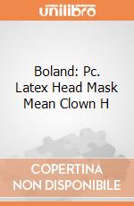Boland: Pc. Latex Head Mask Mean Clown H gioco