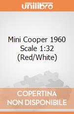 Mini Cooper 1960 Scale 1:32 (Red/White) gioco di Bburago