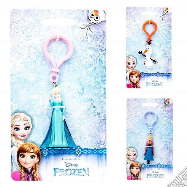 Disney: Frozen - Clip On 3D In Pvc (Assortimento) gioco di Joy Toy
