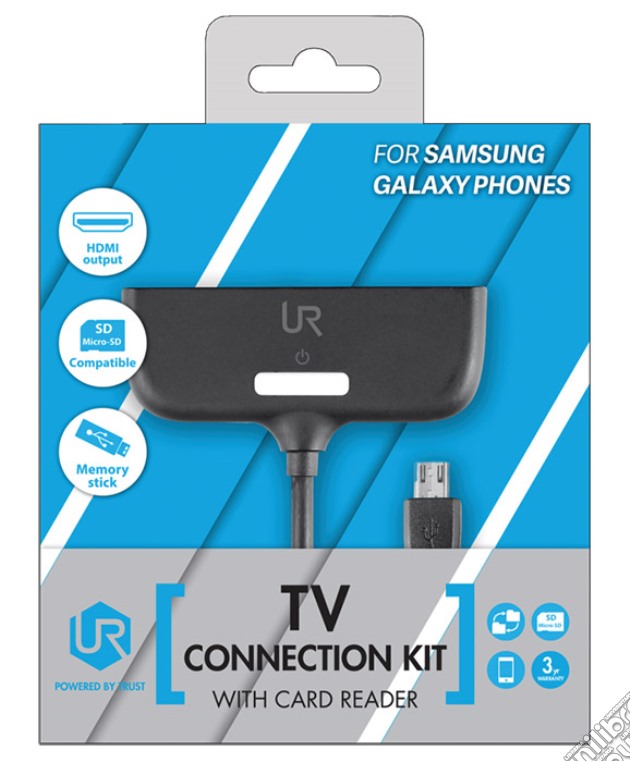 TRUST TV Conn.Kit + Card Reader Samsung gioco di HSP