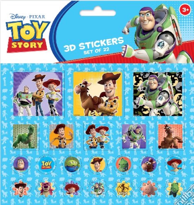 Toy Story - Stickers 3D - Formato Triplo gioco di Eurosales