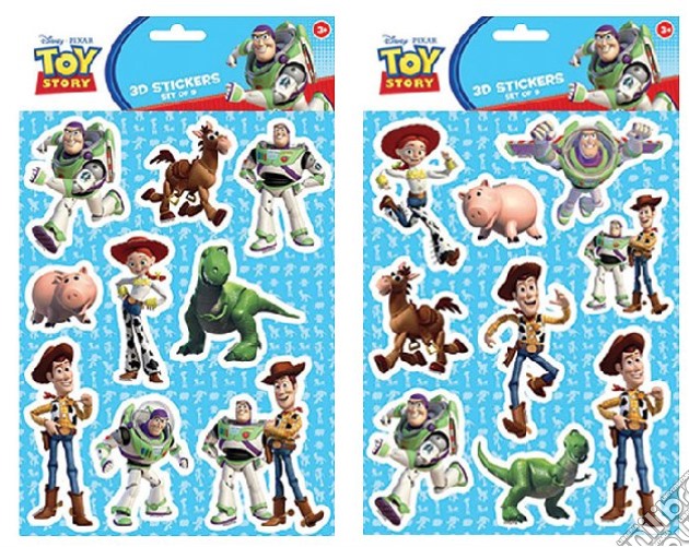 Toy Story - Stickers 3D - Formato Grande gioco di Eurosales