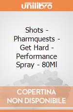 Shots - Pharmquests - Get Hard - Performance Spray - 80Ml gioco