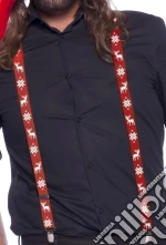 Folat: Christmas Suspenders Red. Bretelle Natale Rosse giochi