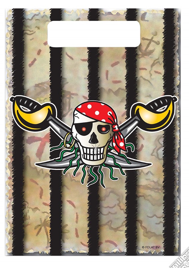 Folat: Feestzakjes Red Pirate /8 gioco di Folat