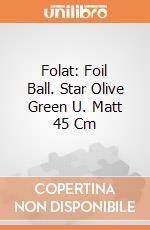 Folat: Foil Ball. Star Olive Green U. Matt 45 Cm giochi