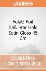Folat: Foil Ball. Star Gold Satin Gloss 45 Cm giochi