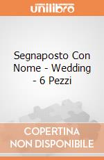 Segnaposto Con Nome - Wedding - 6 Pezzi giochi