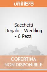 Sacchetti Regalo - Wedding - 6 Pezzi giochi