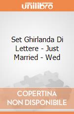 Set Ghirlanda Di Lettere - Just Married - Wed giochi