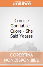 Cornice Gonfiabile - Cuore - She Said Yaasss giochi