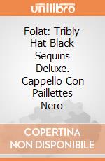 Folat: Tribly Hat Black Sequins Deluxe. Cappello Con Paillettes Nero gioco