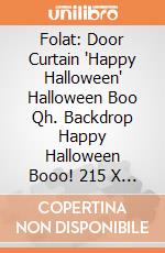 Folat: Door Curtain 'Happy Halloween' Halloween Boo Qh. Backdrop Happy Halloween Booo! 215 X 80 Cm giochi