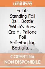 Folat: Standing Foil Ball. Bottle 'Witch's Brew' Cre H. Pallone Foil Self-Standing Bottiglia Witch's Brew 95 X 85 Cm -Si Gonfia Ad Aria giochi