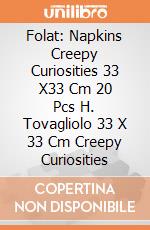 Folat: Napkins Creepy Curiosities 33 X33 Cm 20 Pcs H. Tovagliolo 33 X 33 Cm Creepy Curiosities giochi