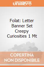 Folat: Letter Banner Set Creepy Curiosities 1 Mt giochi
