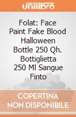 Folat: Face Paint Fake Blood Halloween Bottle 250 Qh. Bottiglietta 250 Ml Sangue Finto giochi