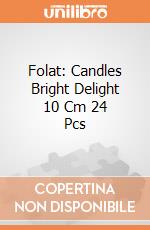 Folat: Candles Bright Delight 10 Cm 24 Pcs giochi