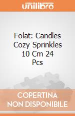 Folat: Candles Cozy Sprinkles 10 Cm 24 Pcs giochi