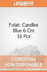 Folat: Candles Blue 6 Cm 16 Pcs giochi
