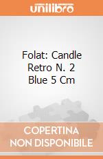 Folat: Candle Retro N. 2 Blue 5 Cm giochi