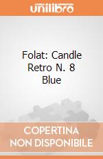 Folat: Candle Retro N. 8 Blue giochi
