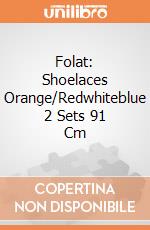 Folat: Shoelaces Orange/Redwhiteblue 2 Sets 91 Cm giochi