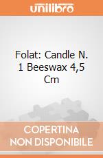 Folat: Candle N. 1 Beeswax 4,5 Cm giochi