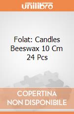 Folat: Candles Beeswax 10 Cm 24 Pcs giochi