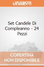 Set Candele Di Compleanno - 24 Pezzi giochi