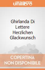 Ghirlanda Di Lettere Herzlichen Glackwunsch giochi