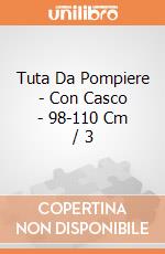 Tuta Da Pompiere - Con Casco - 98-110 Cm / 3 giochi