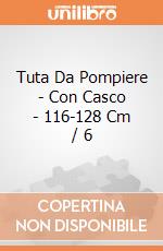 Tuta Da Pompiere - Con Casco - 116-128 Cm / 6 giochi