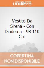Vestito Da Sirena - Con Diadema - 98-110 Cm giochi