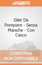 Gilet Da Pompiere - Senza Maniche - Con Casco giochi