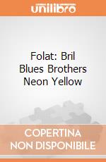 Folat: Bril Blues Brothers Neon Yellow