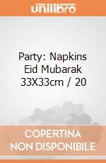Party: Napkins Eid Mubarak 33X33cm / 20 gioco