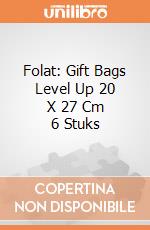 Folat: Gift Bags Level Up 20 X 27 Cm 6 Stuks giochi