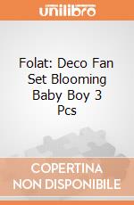 Folat: Deco Fan Set Blooming Baby Boy 3 Pcs giochi