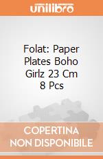 Folat: Paper Plates Boho Girlz 23 Cm 8 Pcs giochi