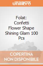 Folat: Confetti Flower Shape Shining Glam 100 Pcs giochi
