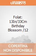 Folat: 13In/33Cm Birthday Blossom /12 giochi