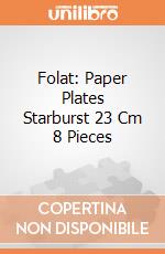 Folat: Paper Plates Starburst 23 Cm 8 Pieces giochi